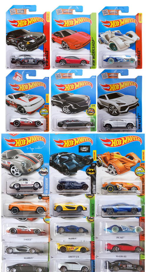 164 Mini Racing Hot Wheels Cars